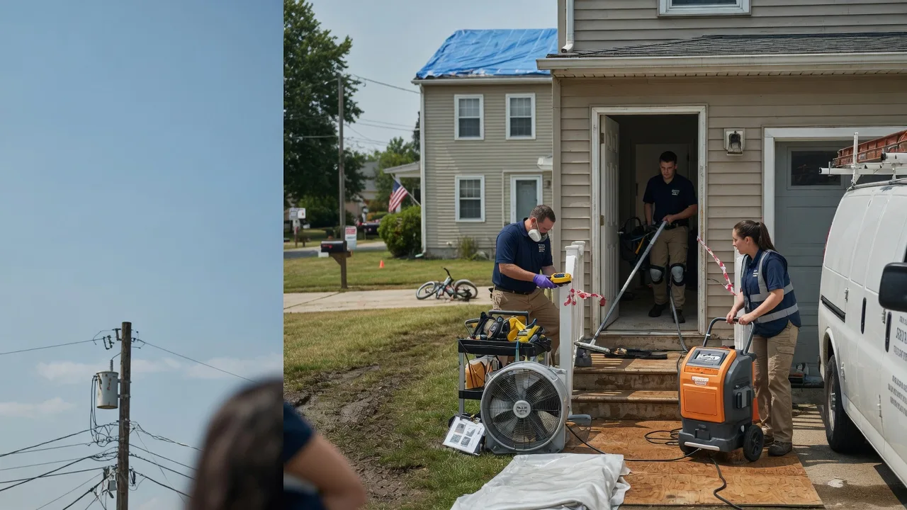 Water Damage Repair in Saint Francis, WI near me